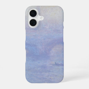Waterloo Bridge, Mist Effect by Claude Monet iPhone 16 Case