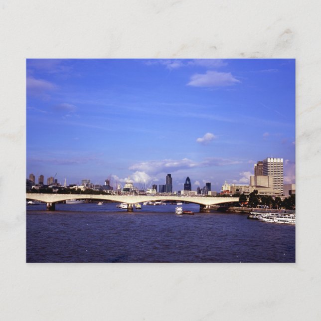 Waterloo Bridge Postcard (Front)
