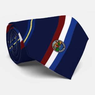Waterloo (Iowa) city flag Neck Tie