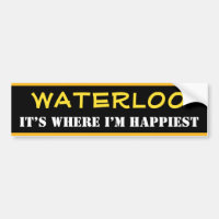 "WATERLOO" - "IT’S WHERE I’M HAPPIEST" (Canada)