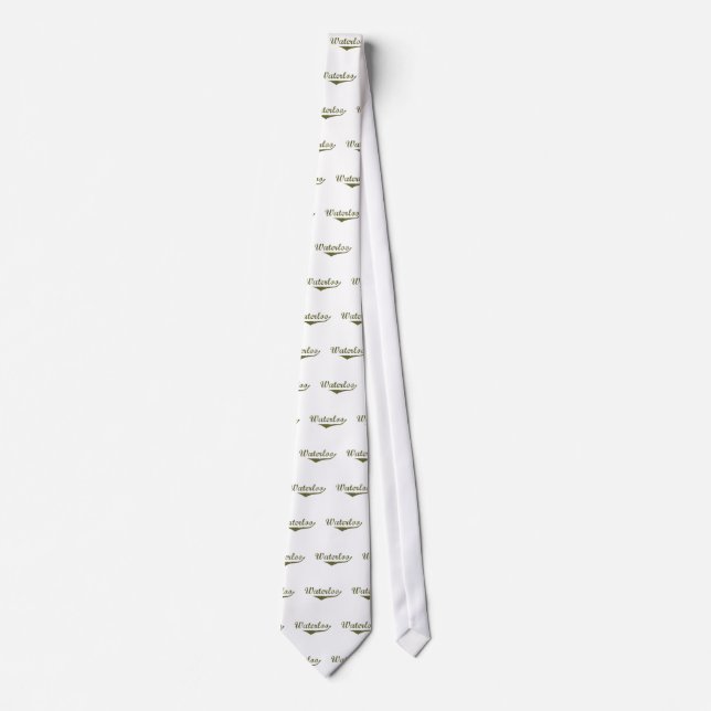Waterloo  Revolution t shirts Tie (Front)