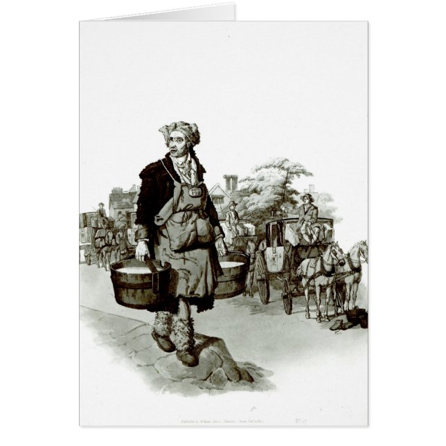 Waterman at a Coach Stand, 1805 (Front)