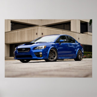 Watermark-free poster - 2015 Subaru STI