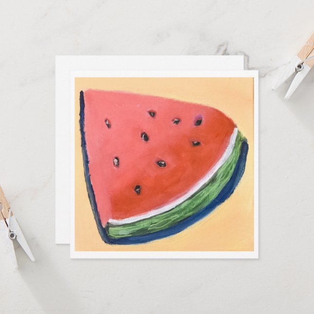 Watermelon  (Front/Back In Situ)