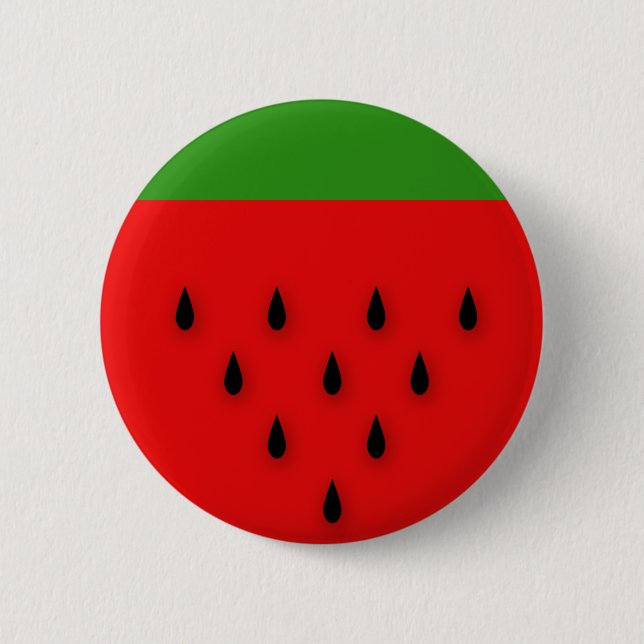 Watermelon! 6 Cm Round Badge (Front)