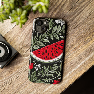 Watermelon and Poppy iPhone 15 Pro Max Case