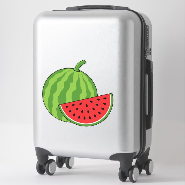 Watermelon and Slice (Suitcase)