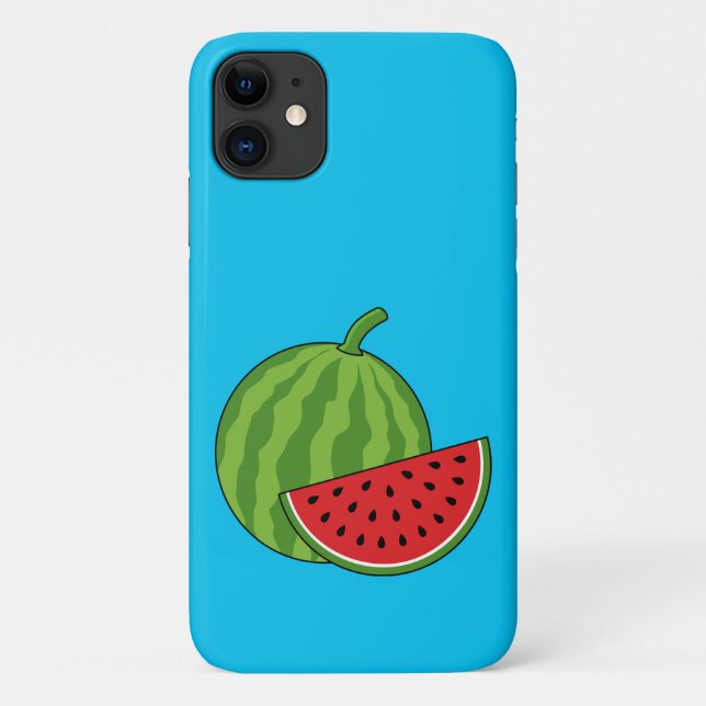 Watermelon and Slice Case-Mate iPhone Case (Back)