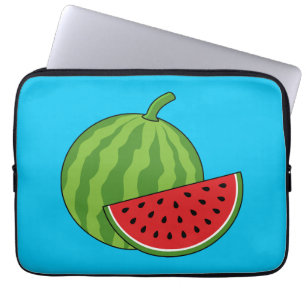 Watermelon and Slice Laptop Sleeve