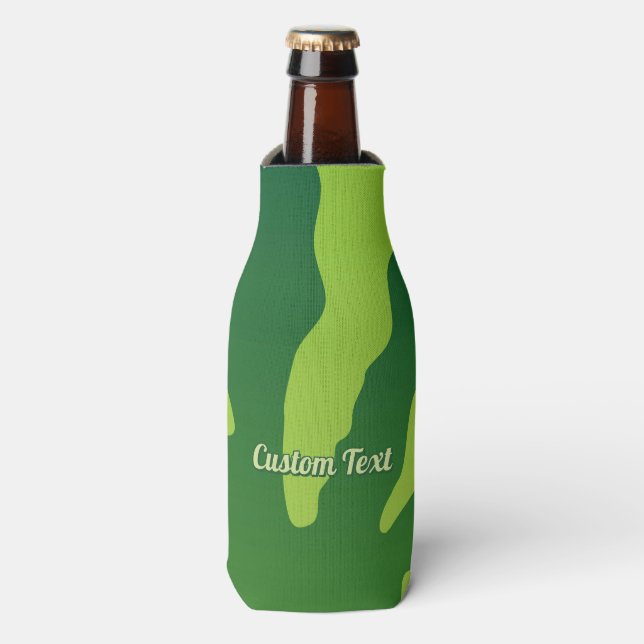 Watermelon background bottle cooler (Bottle Front)