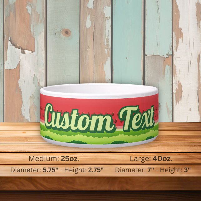 Watermelon Background Bowl (Creator Uploaded)