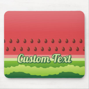 Watermelon Background Mouse Pad