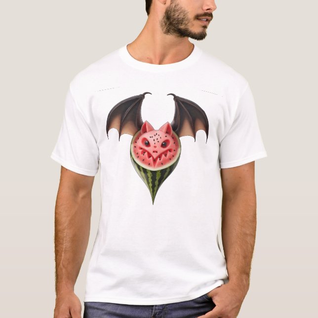 Watermelon Bat T-Shirt (Front)