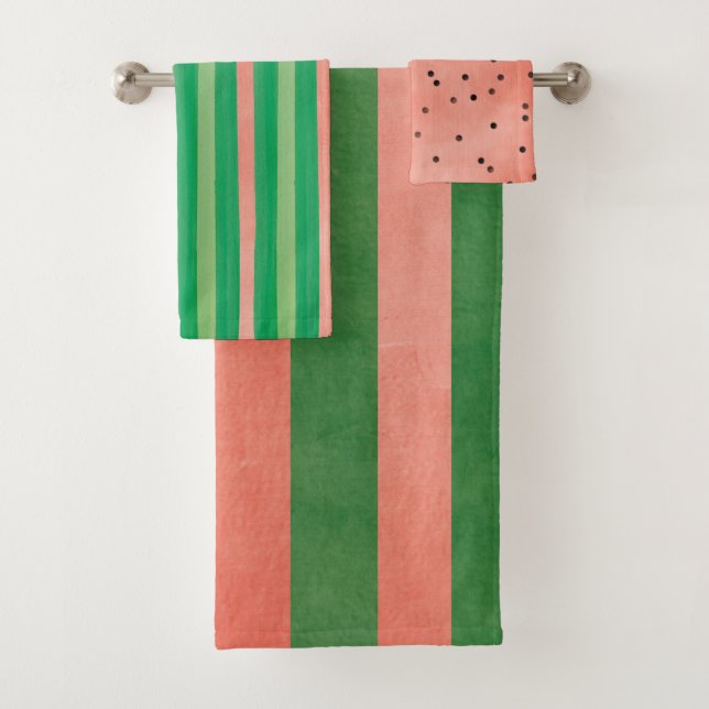 Watermelon Bath Towel Set (Insitu)