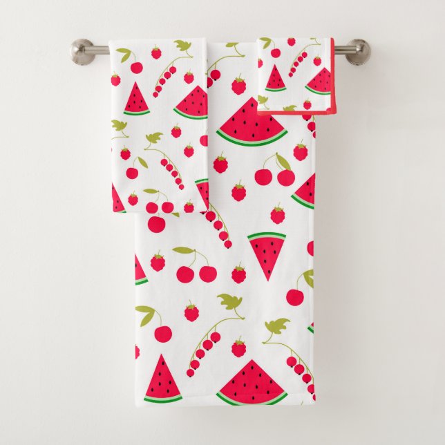 Watermelon Bath Towel Set (Insitu)