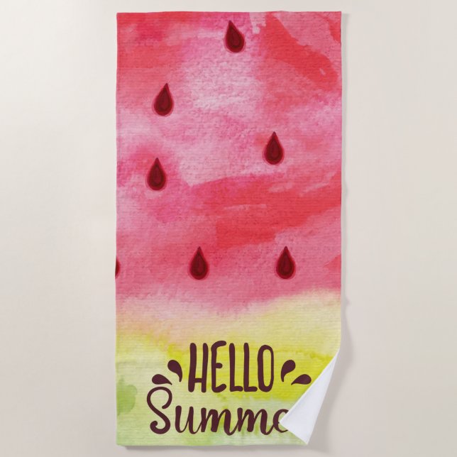 Watermelon Beach Towel (Front)