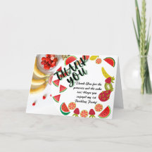 Watermelon Birthday Card