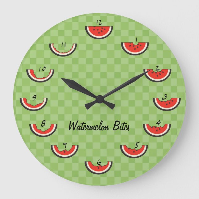Watermelon Bites Clock (Front)