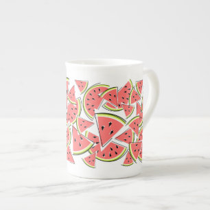 Watermelon Bone China Mug