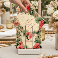 Watermelon Botanical Garden Baby Shower