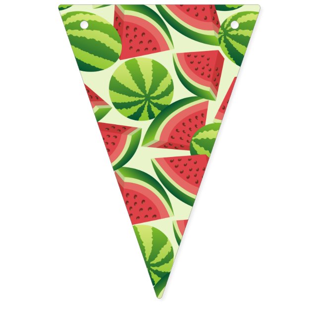Watermelon Bunting (First Flag)