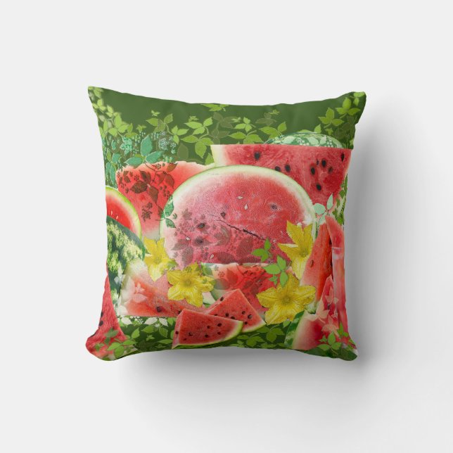 Watermelon Burst Cushion (Front)