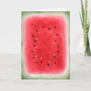 Watermelon Card