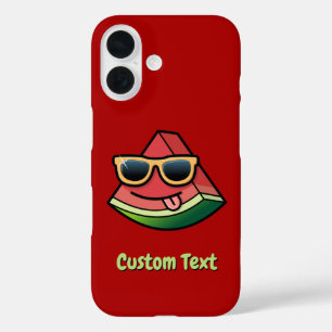 Watermelon Cartoon iPhone 16 Case
