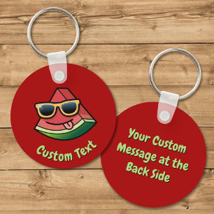 Watermelon Cartoon Keychain