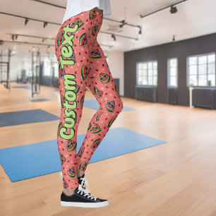 Watermelon Cartoon Pattern Leggings