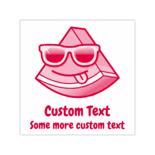 Watermelon Cartoon Self-inking Stamp