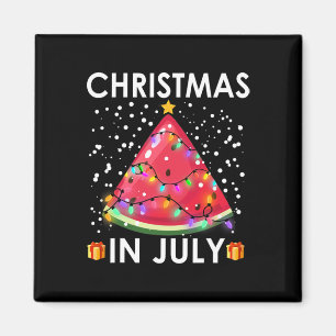 Watermelon Christmas Tree Christmas In July Boys G Magnet