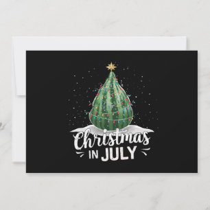 Watermelon Christmas Tree Christmas In July Summer Invitation