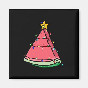 Watermelon Christmas Tree Or Christmas In July Wat Magnet