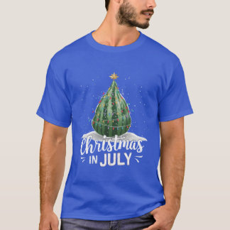 Watermelon Christmasree Christmas In July Summer f T-Shirt