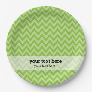 Watermelon colour paper plate