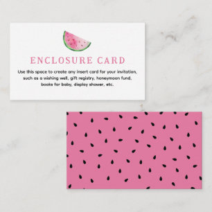 Watermelon Custom Enclosure Card