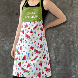 Watermelon Custom Kitchen Unisex Apron