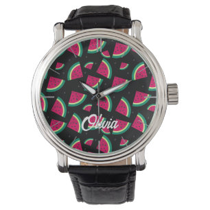 Watermelon Custom Name Watch