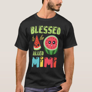Watermelon Dancing Happy To Me You Blessed To Be C T-Shirt