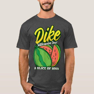 Watermelon Days Funny Summer Fruit Vegetarian  T-Shirt