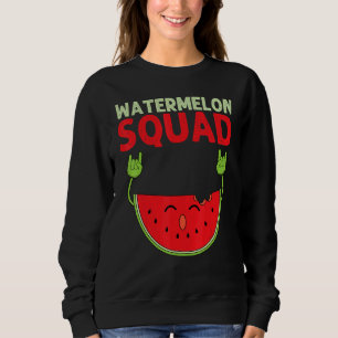 Watermelon Designs For Men Women Summer Fruit Eate Sweatshirt