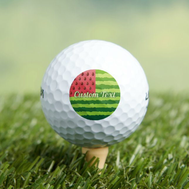Watermelon Flag Golf Balls (Insitu Tee)