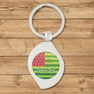 Watermelon Flag Key Ring