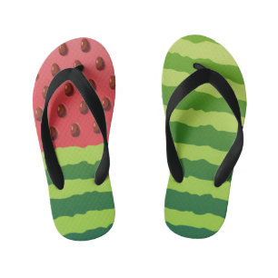 Watermelon Flag Kid's Thongs