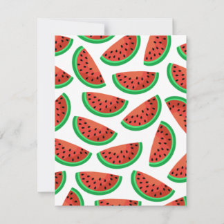 Watermelon Flat Card