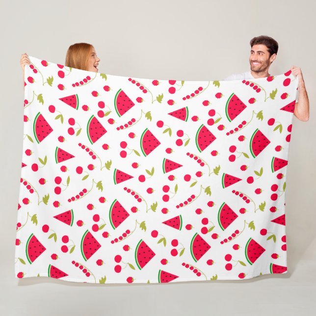 Watermelon Fleece Blanket (In Situ)