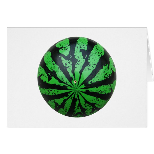 Watermelon Football / Soccer Ball (Front Horizontal)