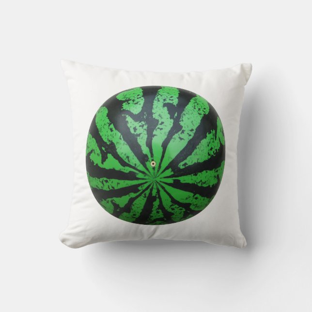 Watermelon Football / Soccer Ball Cushion (Front)