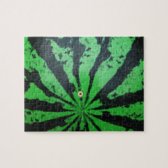 Watermelon Football / Soccer Ball Jigsaw Puzzle (Horizontal)